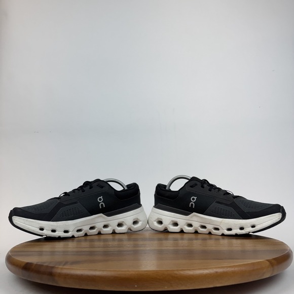 Womens On Cloudrunner 2 Black Athletic Running Sneakers Shoes Size 9.5 M GUC - Picture 5 of 8
